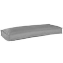 vidaXL Kussen Antraciet 100 x 40 x 8 cm Oxford Stof