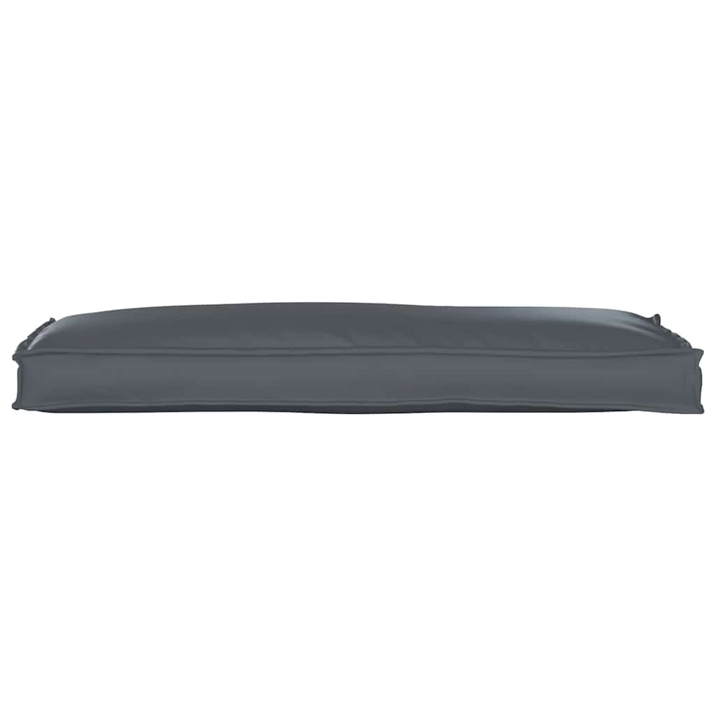 vidaXL Kussen Antraciet 110 x 40 x 8 cm Oxford Stof