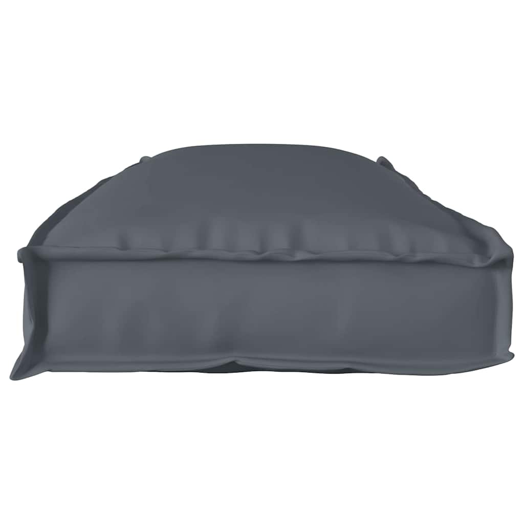 vidaXL Kussen Antraciet 110 x 40 x 8 cm Oxford Stof