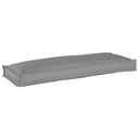vidaXL Kussen Antraciet 110 x 40 x 8 cm Oxford Stof