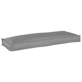 vidaXL Kussen Antraciet 110 x 40 x 8 cm Oxford Stof