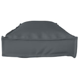 vidaXL Kussen Antraciet 120 x 40 x 8 cm Oxford Stof