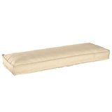 vidaXL Kussen Antraciet 120 x 40 x 8 cm Oxford Stof