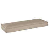vidaXL Kussen Antraciet 120 x 40 x 8 cm Oxford Stof