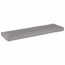 vidaXL Kussen Antraciet 140 x 40 x 8 cm Oxford Stof