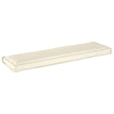 vidaXL Kussen Antraciet 140 x 40 x 8 cm Oxford Stof