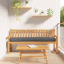 vidaXL Pallet Kussen Antraciet 180 x 40 x 8 cm Oxford Stof