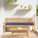 vidaXL Pallet Kussen Antraciet 200 x 40 x 8 cm Oxford Stof