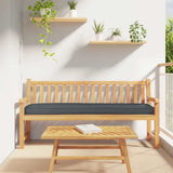 vidaXL Pallet Kussen Antraciet 200 x 40 x 8 cm Oxford Stof