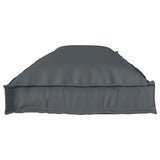 vidaXL Pallet Kussen Set 2 pcs Antraciet 150 x 40 x 8 cm Oxford Stof