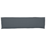 vidaXL Pallet Kussen Set 2 pcs Antraciet 150 x 40 x 8 cm Oxford Stof