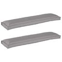 vidaXL Pallet Kussen Set 2 pcs Antraciet 150 x 40 x 8 cm Oxford Stof