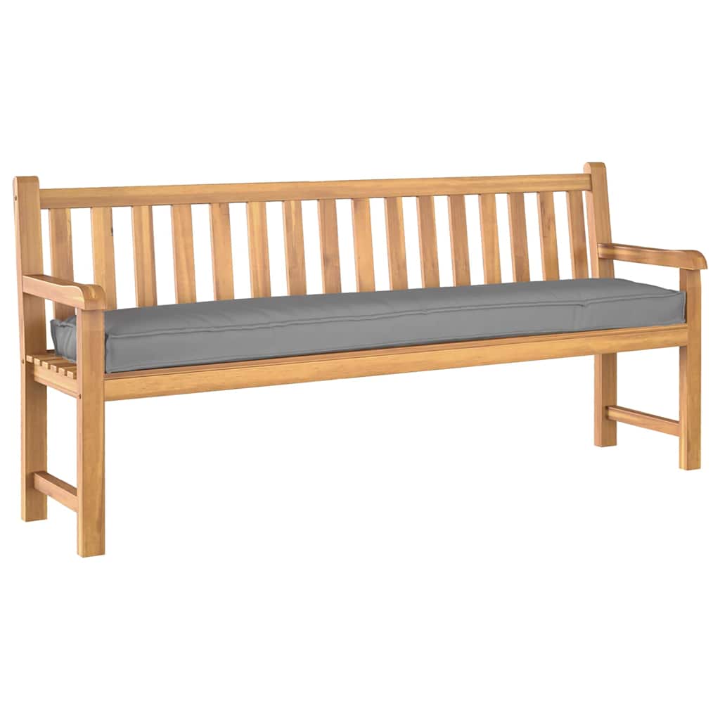 vidaXL Pallet Cushion Set 2 pcs Anthracite 180 x 40 x 8 cm Oxford Fabric