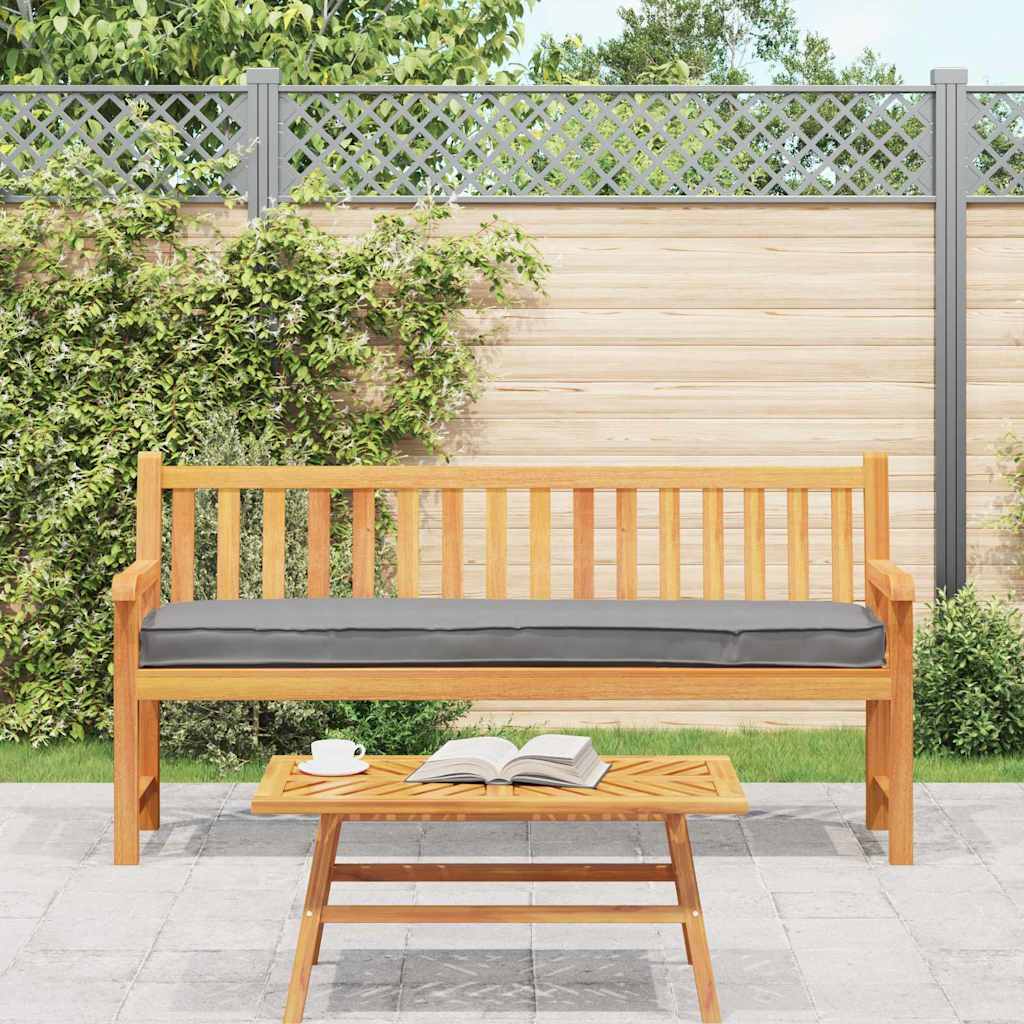 vidaXL Pallet Cushion Set 2 pcs Anthracite 180 x 40 x 8 cm Oxford Fabric