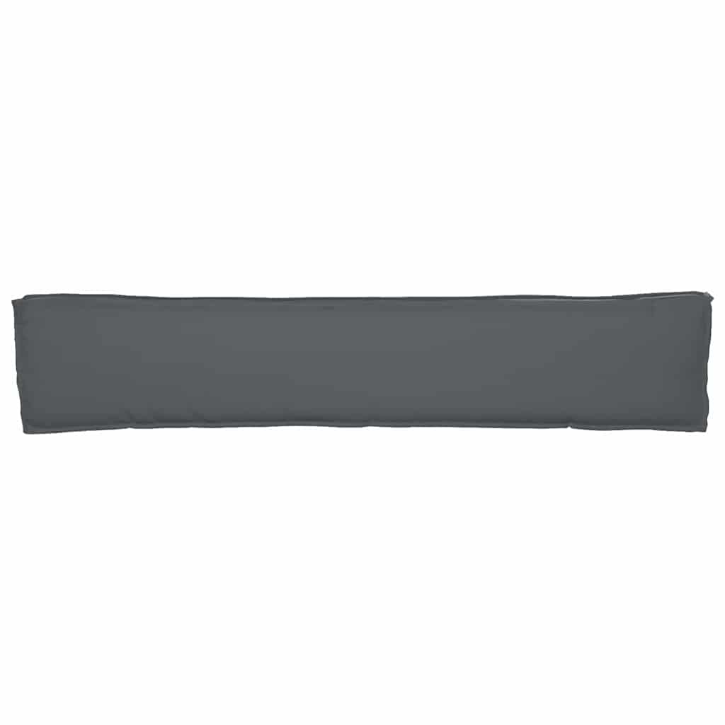 vidaXL Pallet Kussen Set 2 pcs Antraciet 200 x 40 x 8 cm Oxford Stof
