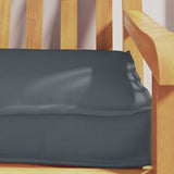 vidaXL Pallet Kussen Set 2 pcs Antraciet 200 x 40 x 8 cm Oxford Stof
