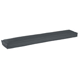 vidaXL Pallet Kussen Set 2 pcs Antraciet 200 x 40 x 8 cm Oxford Stof