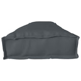 vidaXL Pallet Kussen Set 2 pcs Antraciet 200 x 40 x 8 cm Oxford Stof