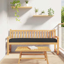 vidaXL Pallet Kussen Set 2 pcs Antraciet 200 x 40 x 8 cm Oxford Stof