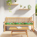 vidaXL Pallet Kussen Set 2 pcs Antraciet 200 x 40 x 8 cm Oxford Stof