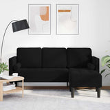 vidaXL Sofa set with cushions 2 pcs Light gray Polyester