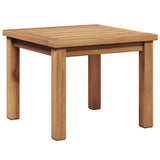 vidaXL Salontafel Bruin 45 x 45 x 36 cm Massief Teakhout