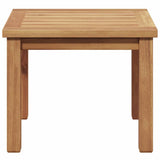 vidaXL Salontafel Bruin 45 x 45 x 36 cm Massief Teakhout