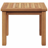 vidaXL Salontafel Bruin 45 x 45 x 36 cm Massief Teakhout