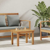 vidaXL Salontafel Bruin 45 x 45 x 36 cm Massief Teakhout