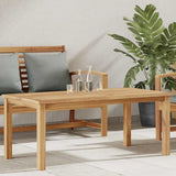 vidaXL Salontafel Bruin 45 x 45 x 36 cm Massief Teakhout