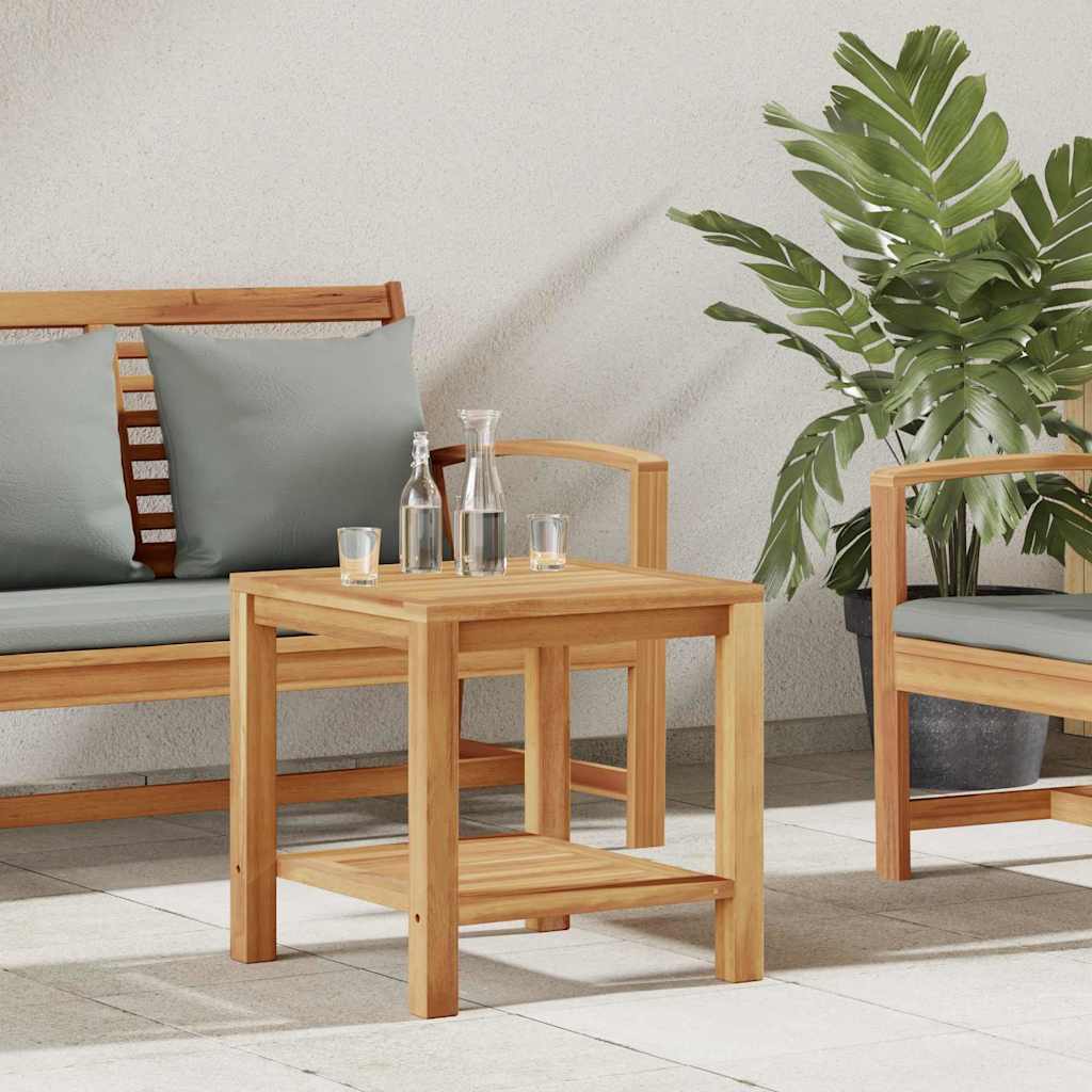 vidaXL Salontafel Bruin 45 x 45 x 45 cm Massief teakhout