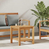 vidaXL Salontafel Bruin 45 x 45 x 45 cm Massief teakhout