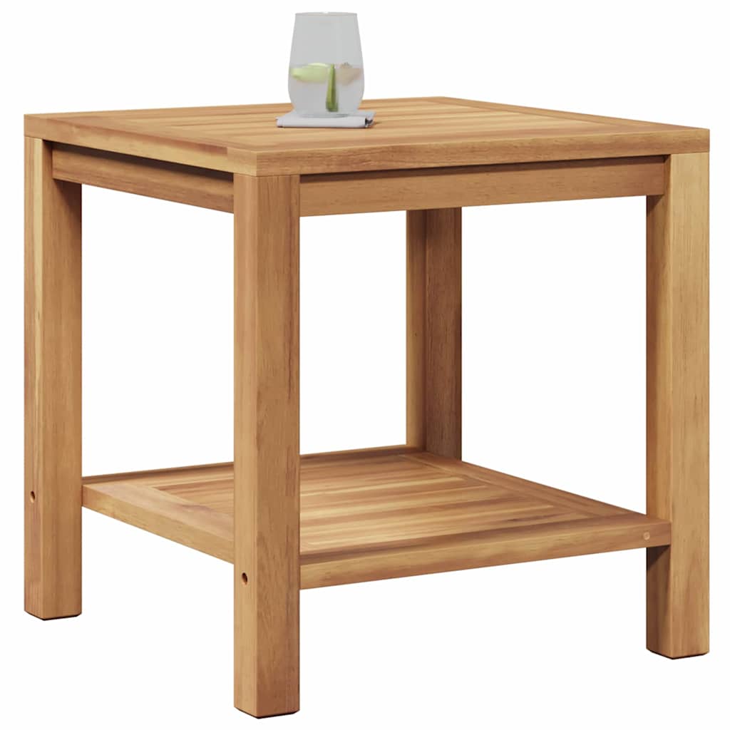 vidaXL Salontafel Bruin 45 x 45 x 45 cm Massief teakhout