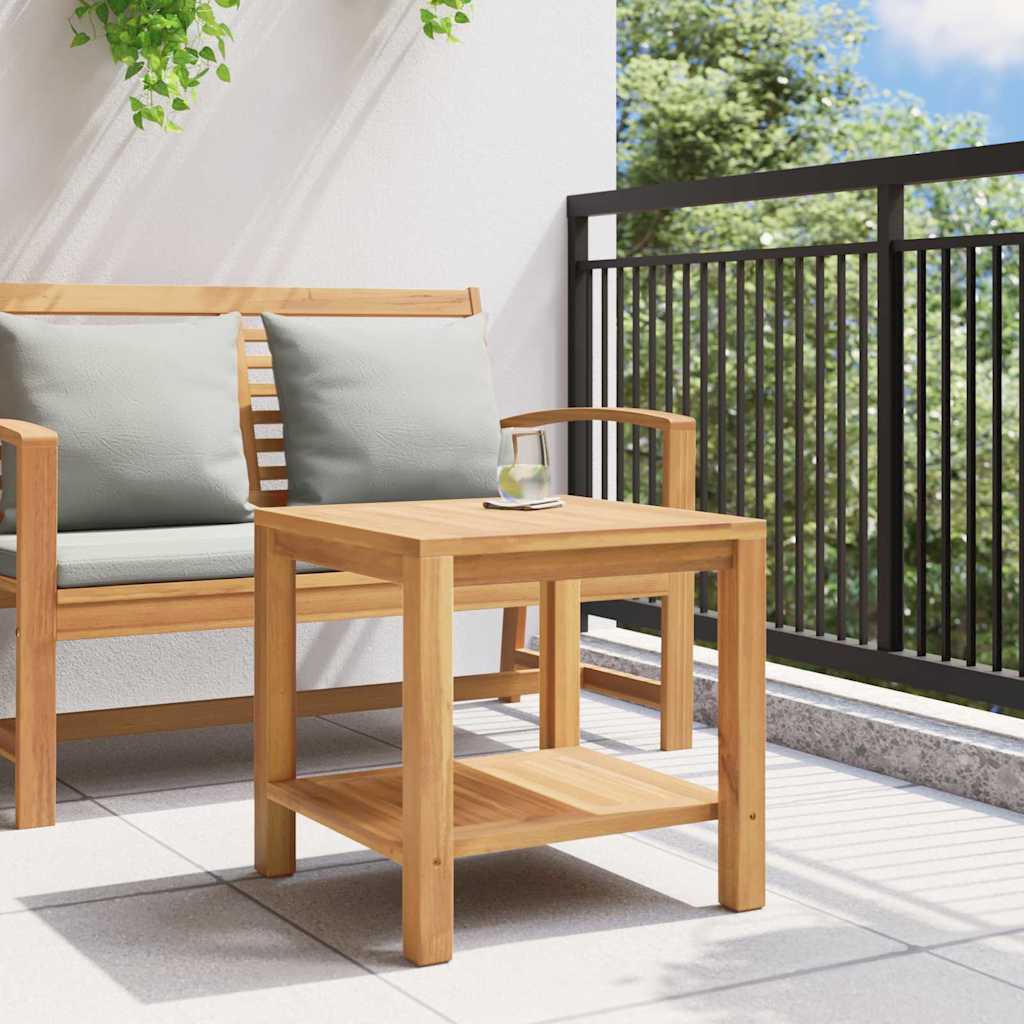 vidaXL Salontafel Bruin 45 x 45 x 45 cm Massief teakhout