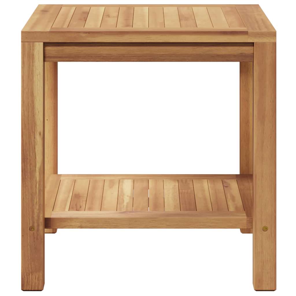 vidaXL Salontafel Bruin 45 x 45 x 45 cm Massief teakhout