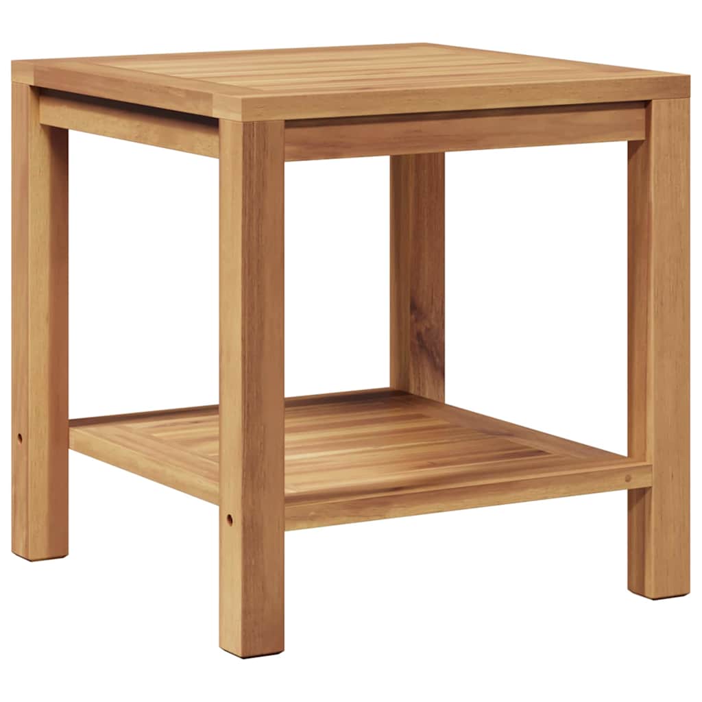 vidaXL Salontafel Bruin 45 x 45 x 45 cm Massief teakhout