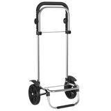 vidaXL Winkelwagen Zwart 36,5 x 46,5 x 100,5 cm Oxford stof