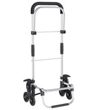 vidaXL Winkelwagen Zwart 47 x 39 x 100,5 cm Oxford stof