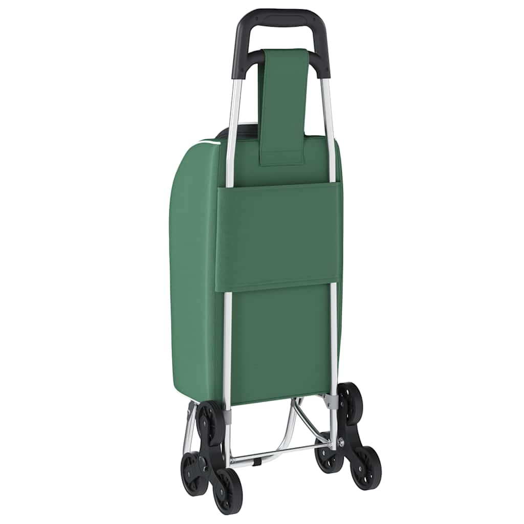 vidaXL Winkelwagen Blauw 39,5 x 33 x 93 cm Oxford stof