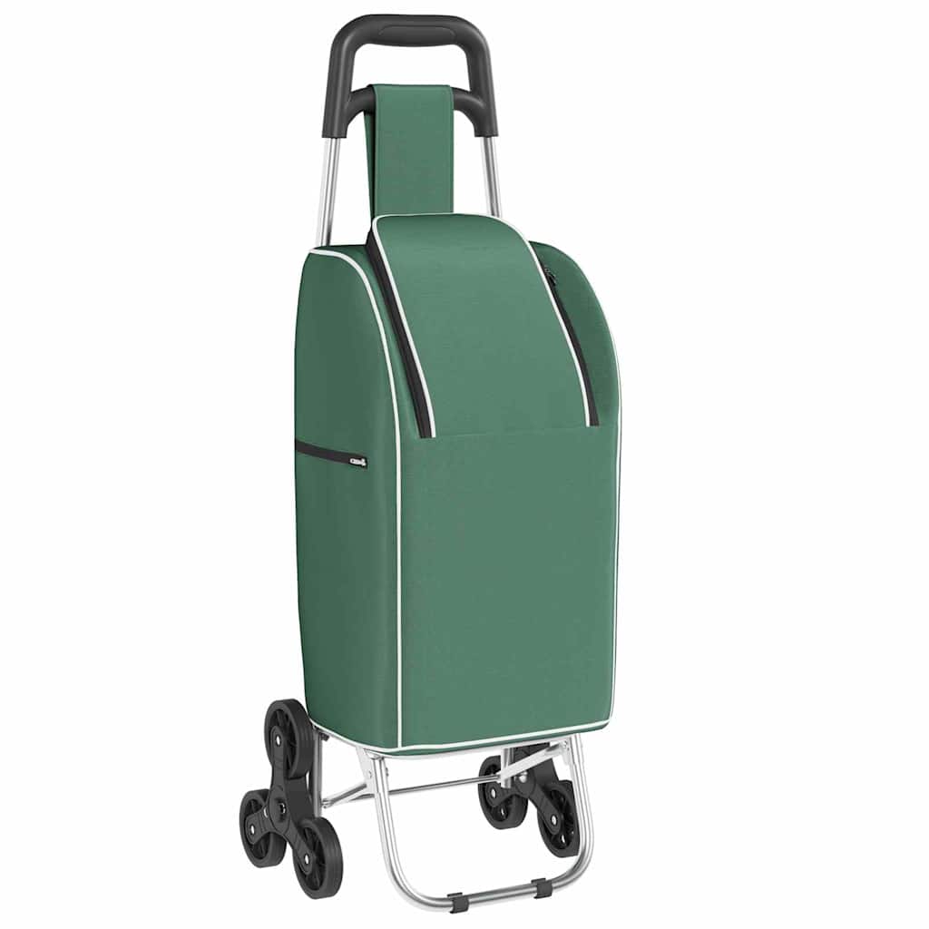 vidaXL Winkelwagen Blauw 39,5 x 33 x 93 cm Oxford stof