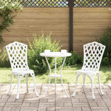 vidaXL Tuinstoel 2 pcs Brons 39 x 40 x 87cm Aluminium
