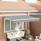 vidaXL Zonnescherm Frame Wit 2,5 x 2 m Poedergecoat staal