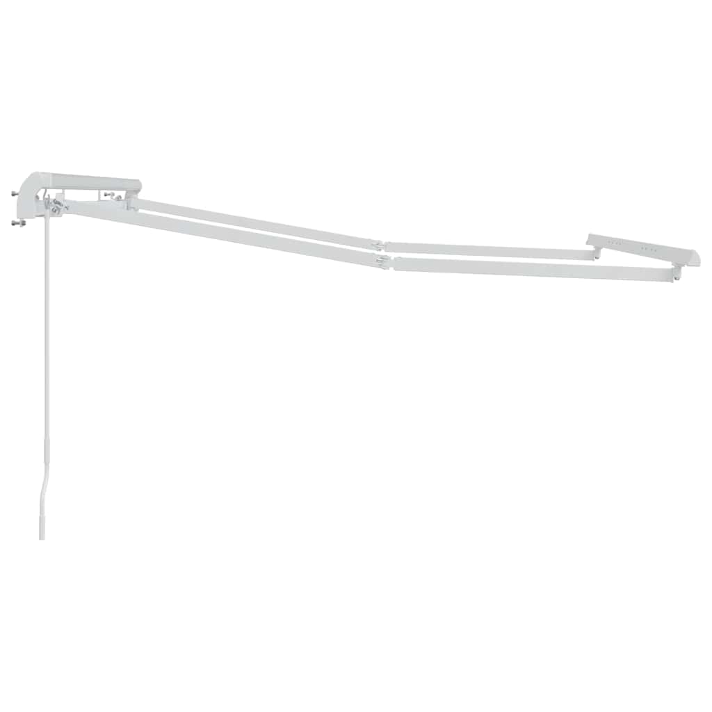 vidaXL Zonnescherm Frame Wit 2,5 x 2 m Metaal