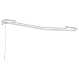vidaXL Zonnescherm Frame Wit 2,5 x 2 m Metaal