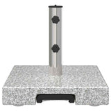 vidaXL Parasol Base Grey 41 x 41 x 37 cm Granite