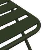vidaXL Tuinstoel Die Opgevouwen Kan Worden 2 pcs Groen 42 x 52 x 82cm