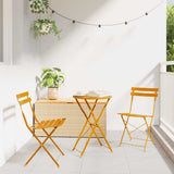 vidaXL Tuinstoel Die Opgevouwen Kan Worden 2 pcs Groen 42 x 46 x 82cm