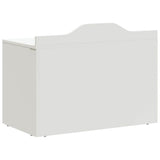 vidaXL Doos met opslag en krijtbord voorkant ROROS Wit 73 x 40 x 55 cm