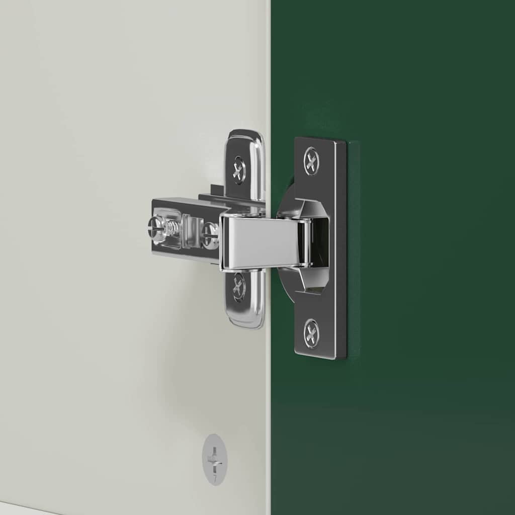 vidaXL Chalkboard Wardrobe ROROS White 90 x 45 x 180 cm Engineered Wood