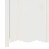 vidaXL Dressoir Drammen Eiken 114 x 43 x 75,5 cm Massief grenenhout